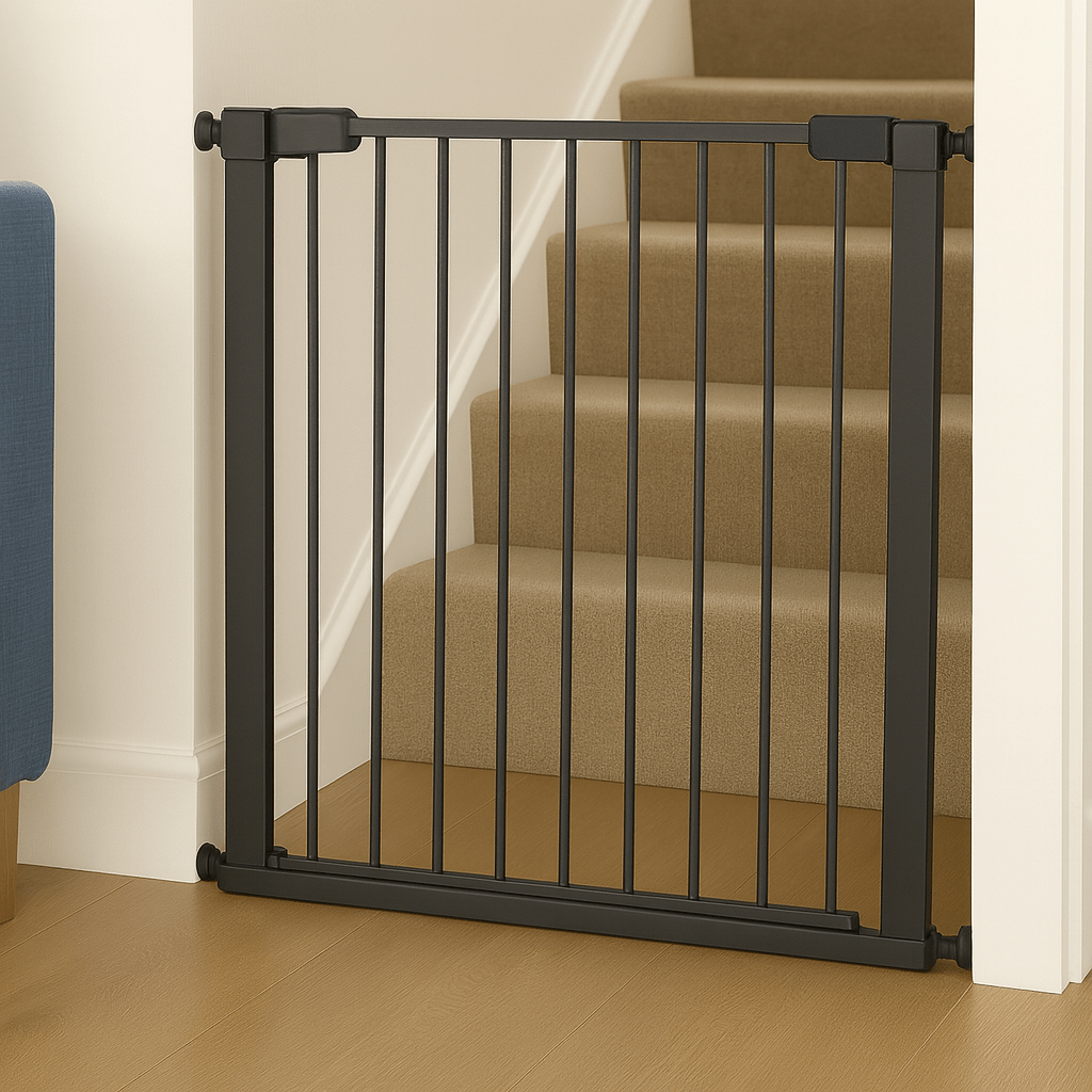 2× Extra-Wide Stair Gates (Pressure Fit)