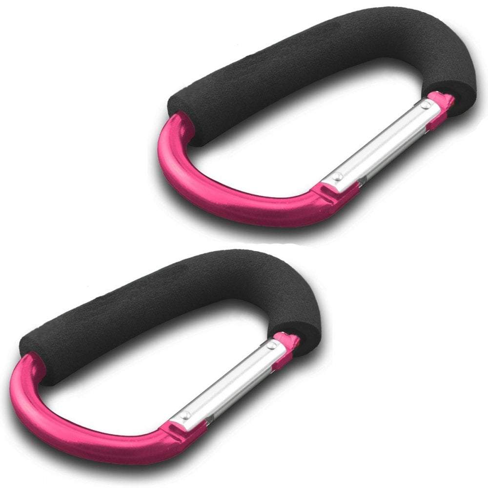 2× Large Buggy Clips