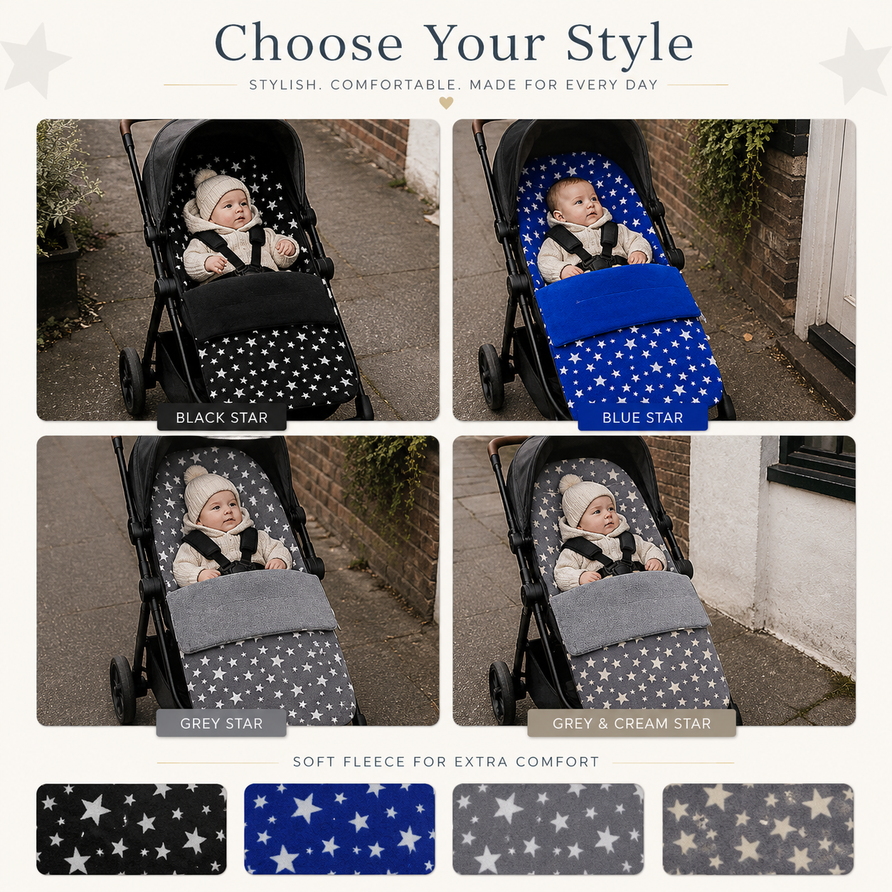 Summer Pushchair Footmuff