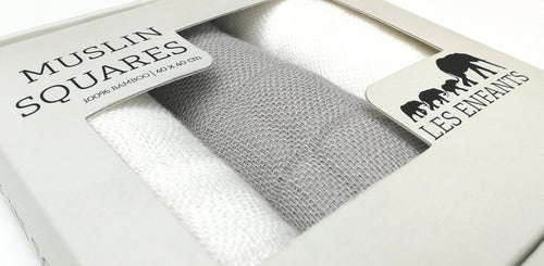 Bamboo Muslin Squares (Pack of 3)