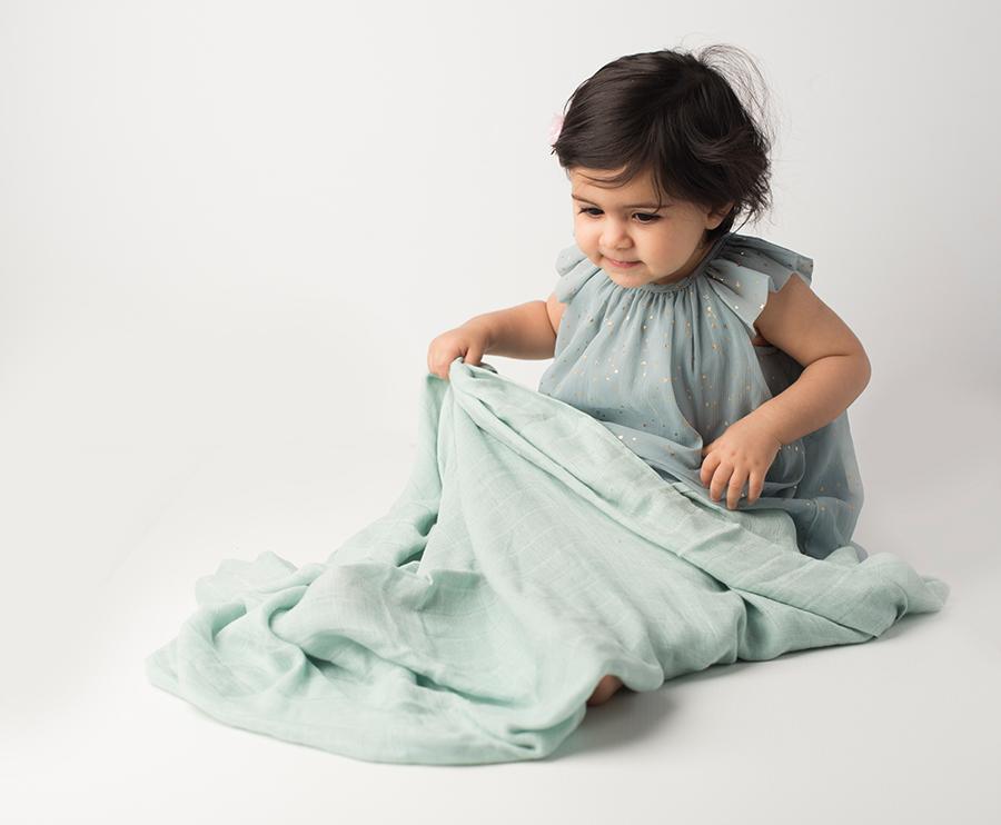 Bamboo Muslin Blankets (Pack of 2)