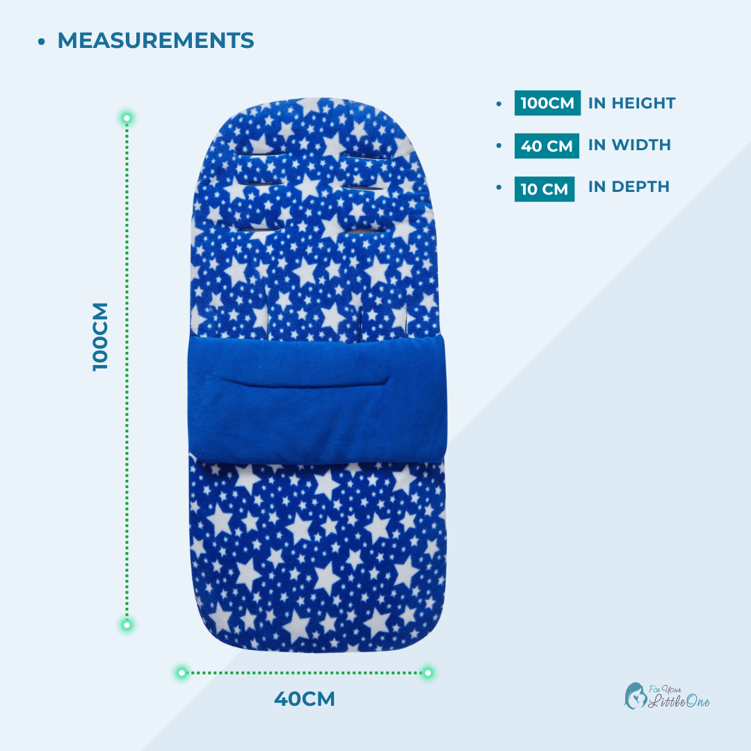 Fleece Pushchair Footmuff (Cosy Toes)
