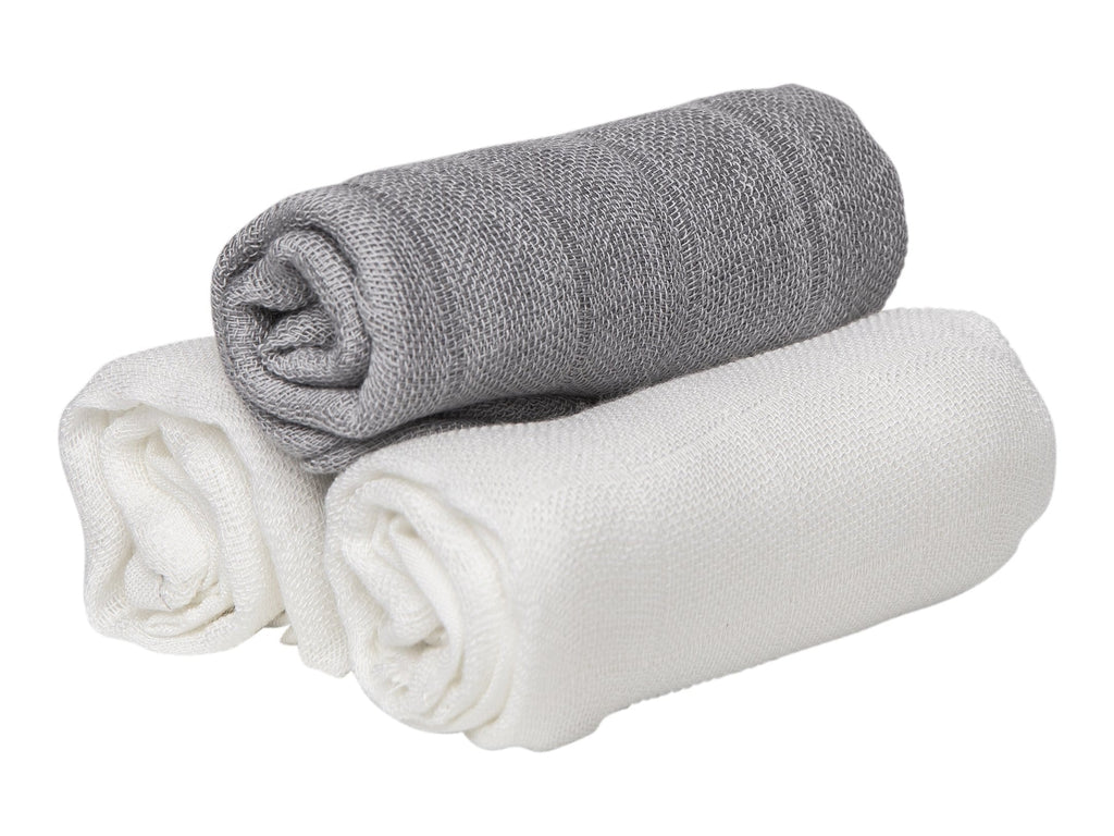 Bamboo Muslin Squares (Pack of 3)
