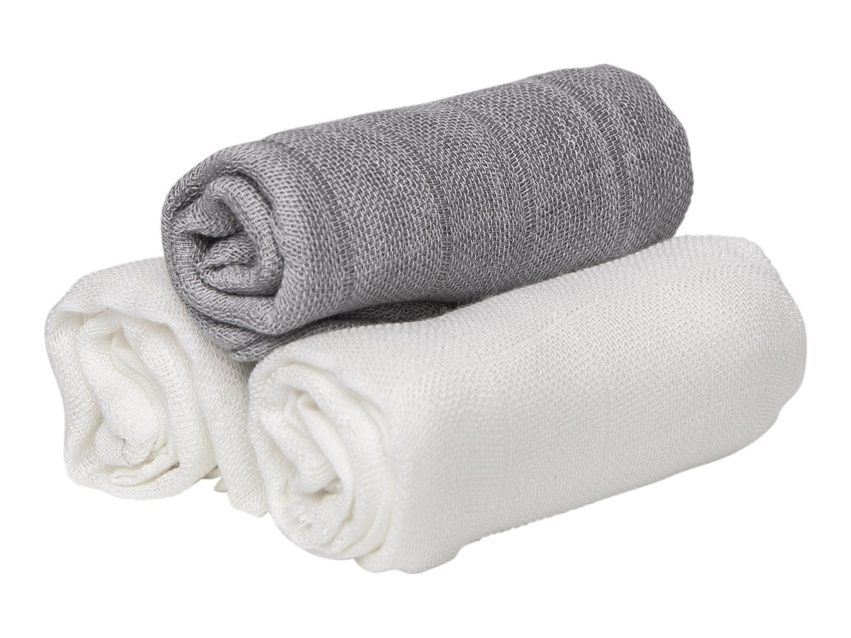 Bamboo Muslin Squares (Pack of 3)