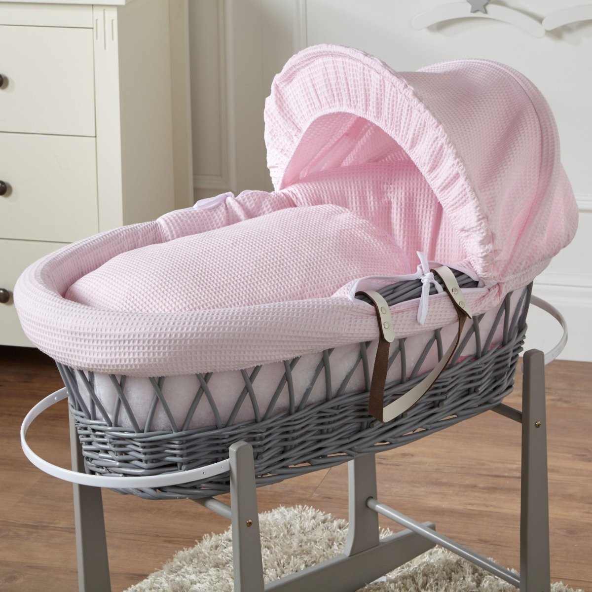 Wicker Moses Basket (No Stand)