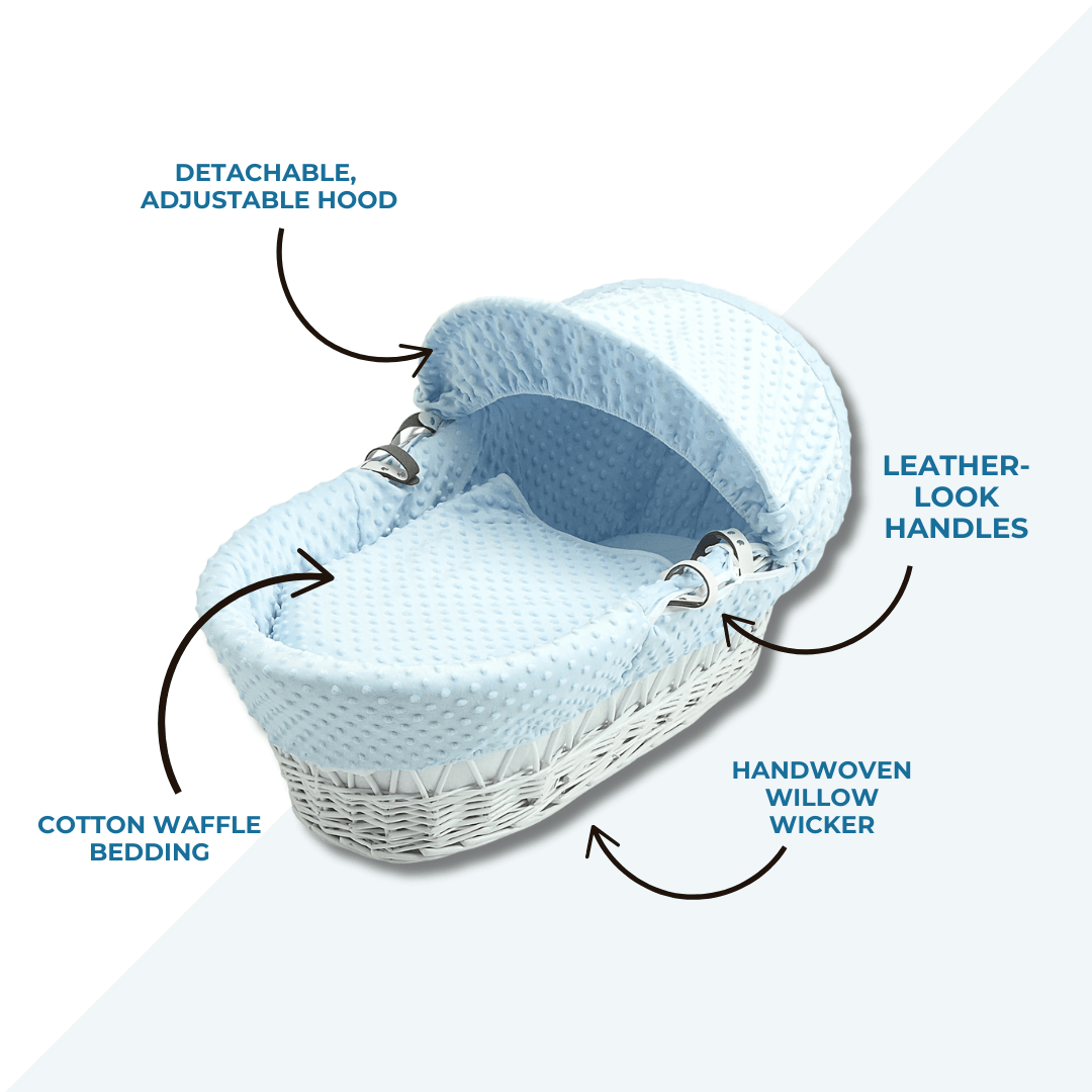 Wicker Moses Basket (No Stand)