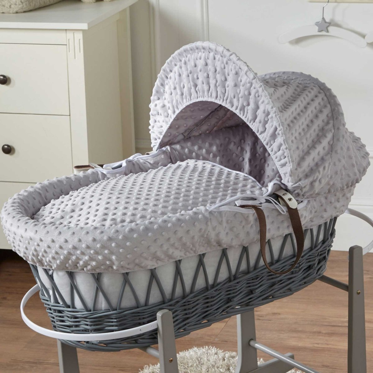 Wicker Moses Basket (No Stand)